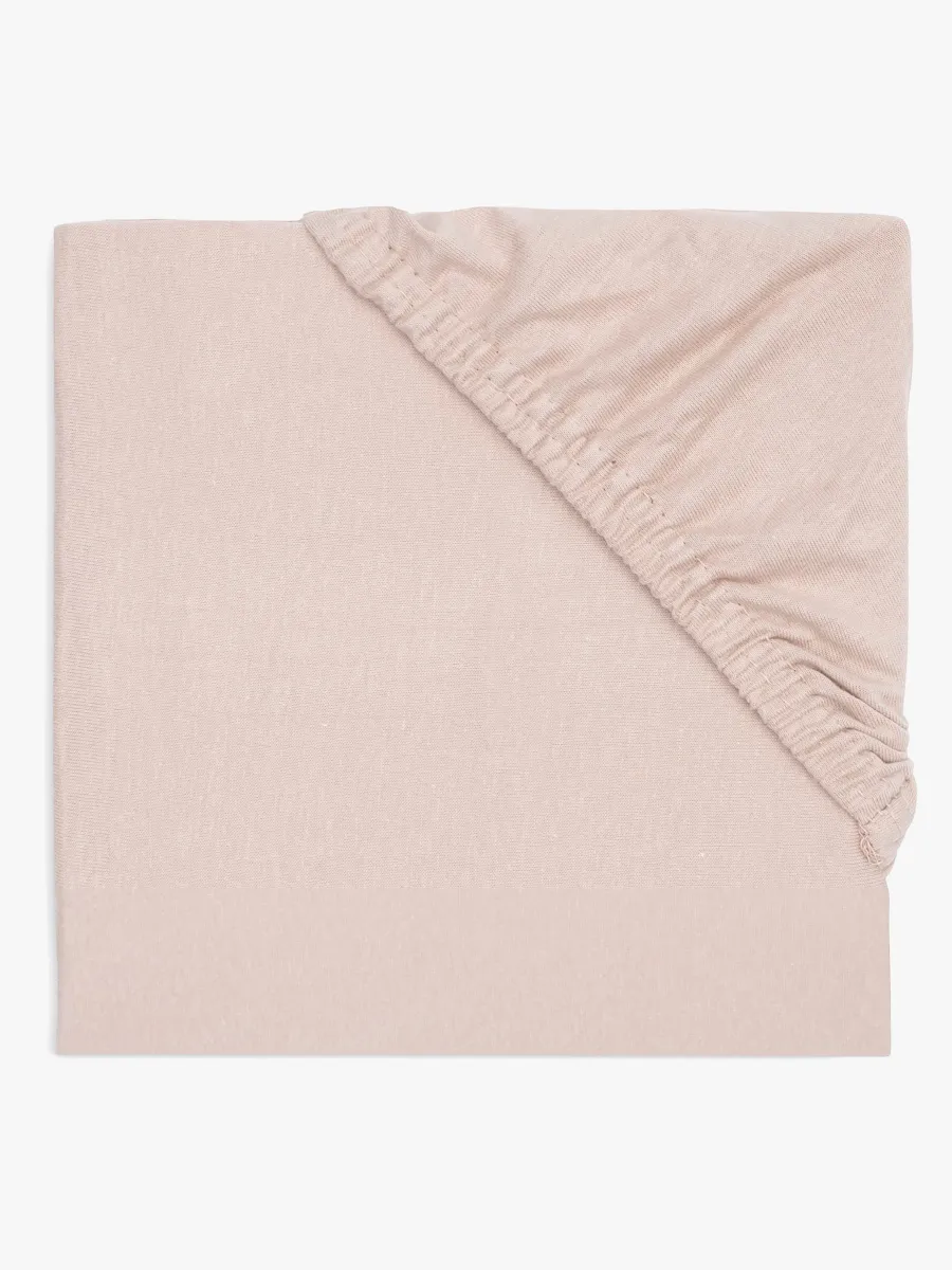 Jollein Dra-på-lakan Bomullsstretch 60x120, Wild Rose