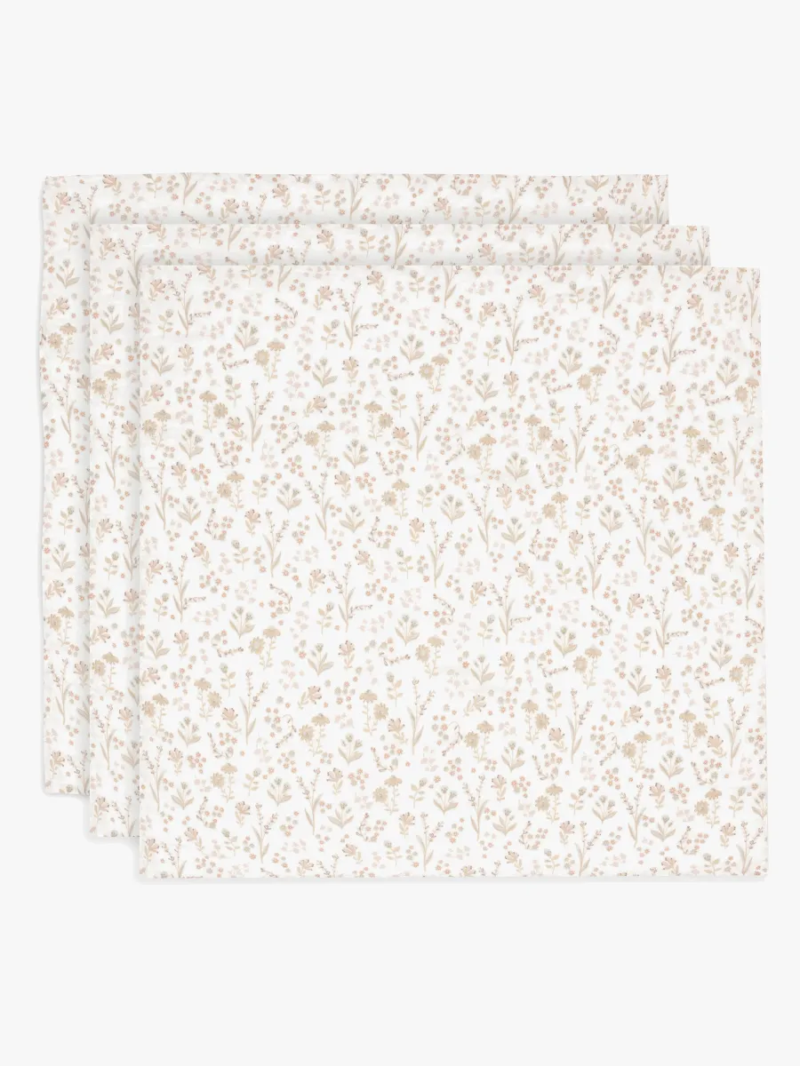 Jollein Muslinfilt 3-Pack, Bloomy