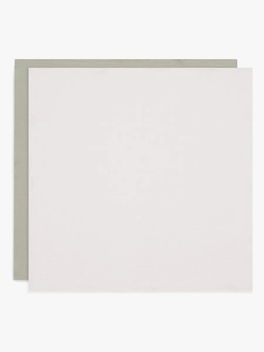 Jollein Muslinfilt 4-Pack, Olive Green/Ivory