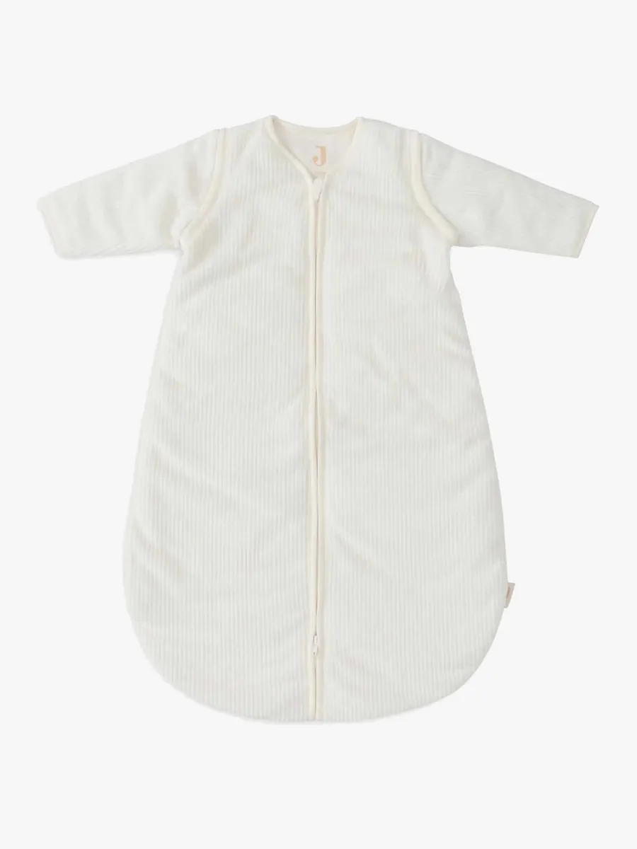 Jollein Sovpåse med Avtagbar Ärm Rund 60 cm, Rib Ivory