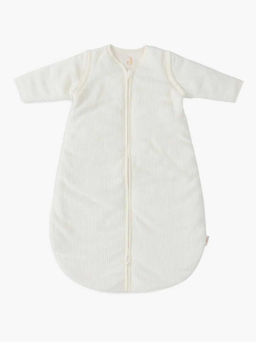 Jollein Sovpåse med Avtagbar Ärm Rund 70 cm, Rib Ivory