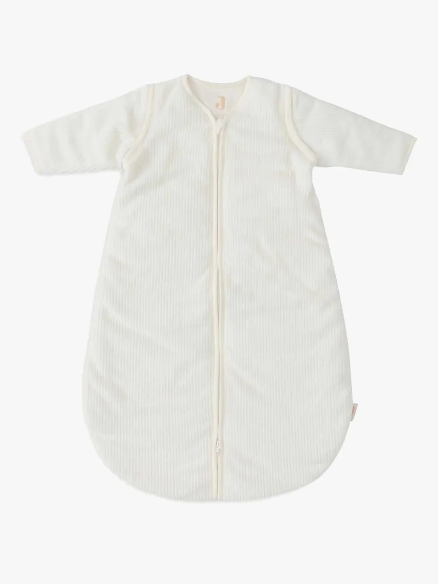 Jollein Sovpåse med Avtagbar Ärm Rund 90 cm, Rib Ivory