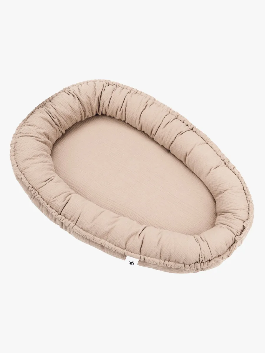 Julius Zöllner NIDO Muslin Babynest, Sand