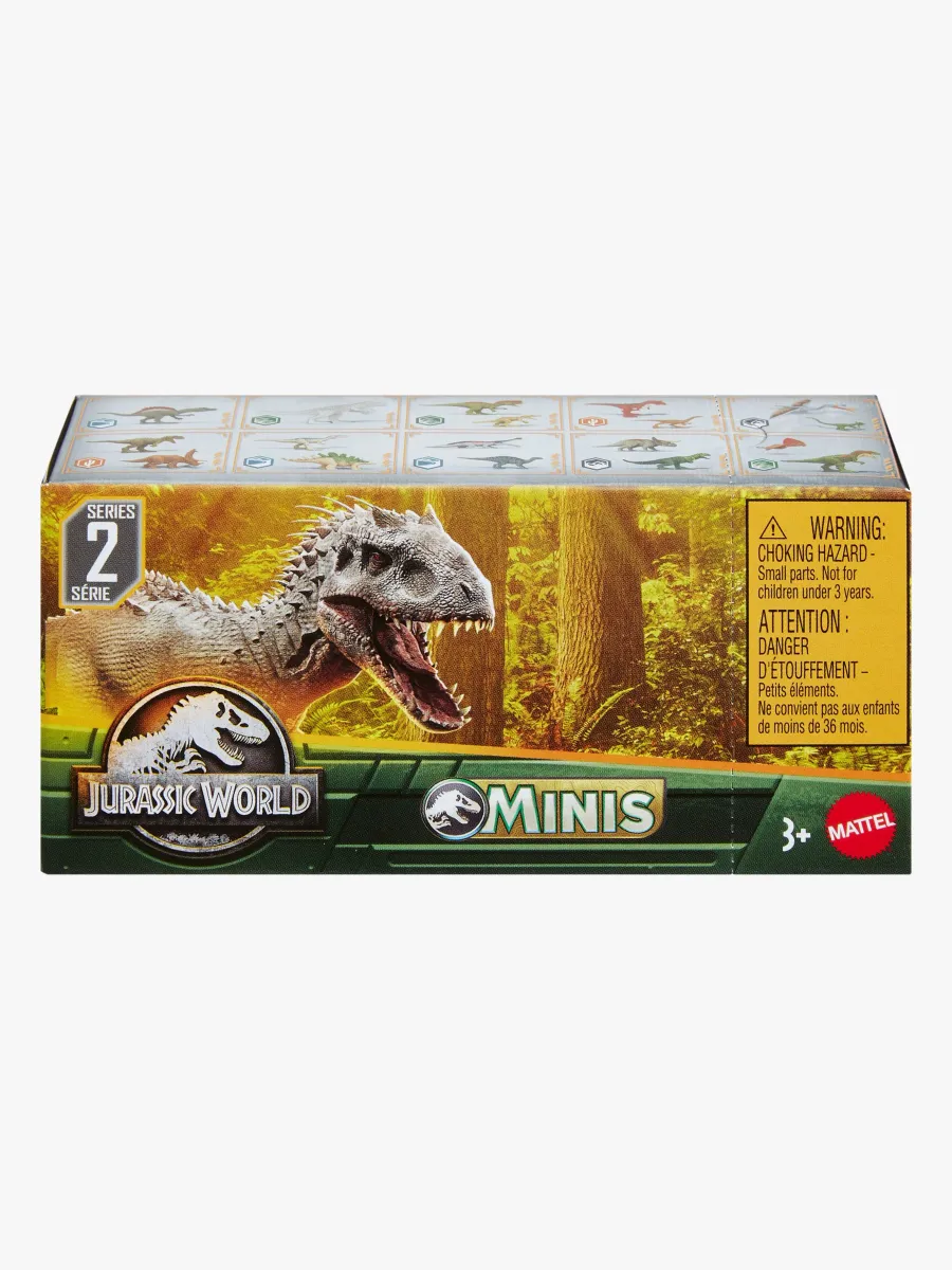 Jurassic World Minis Leksaksdinosaurier Blandade 1-2 st