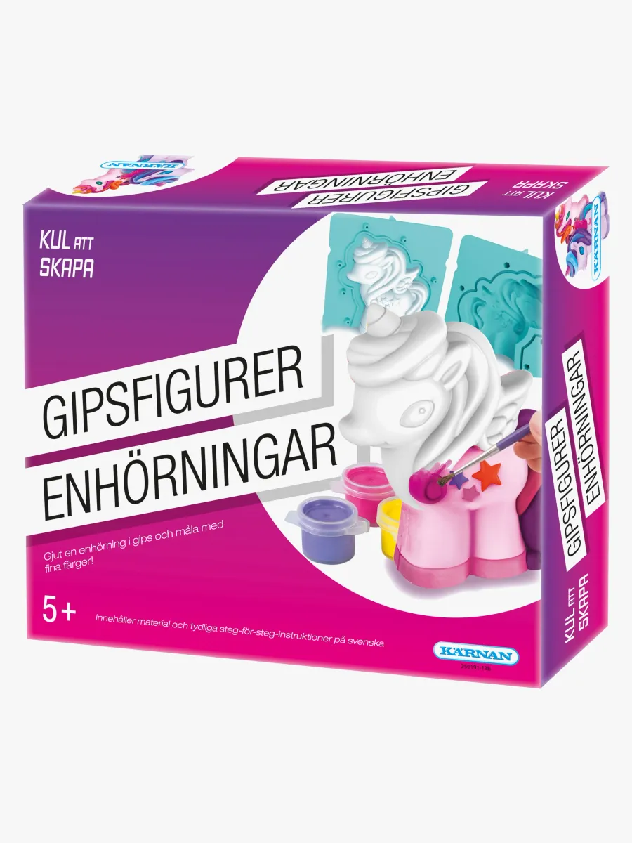 Kärnan Gipsfigurer Enhörning