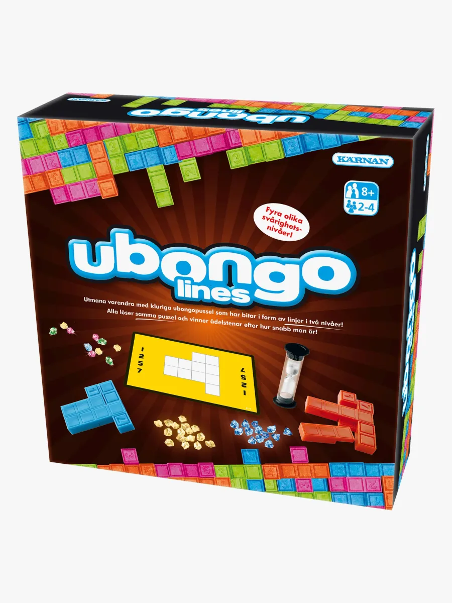 Kärnan Ubongo Lines Spel