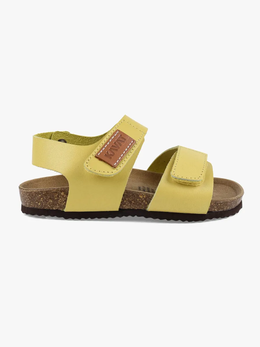 Kavat Bomhus Sandaler, Bright Yellow, 32