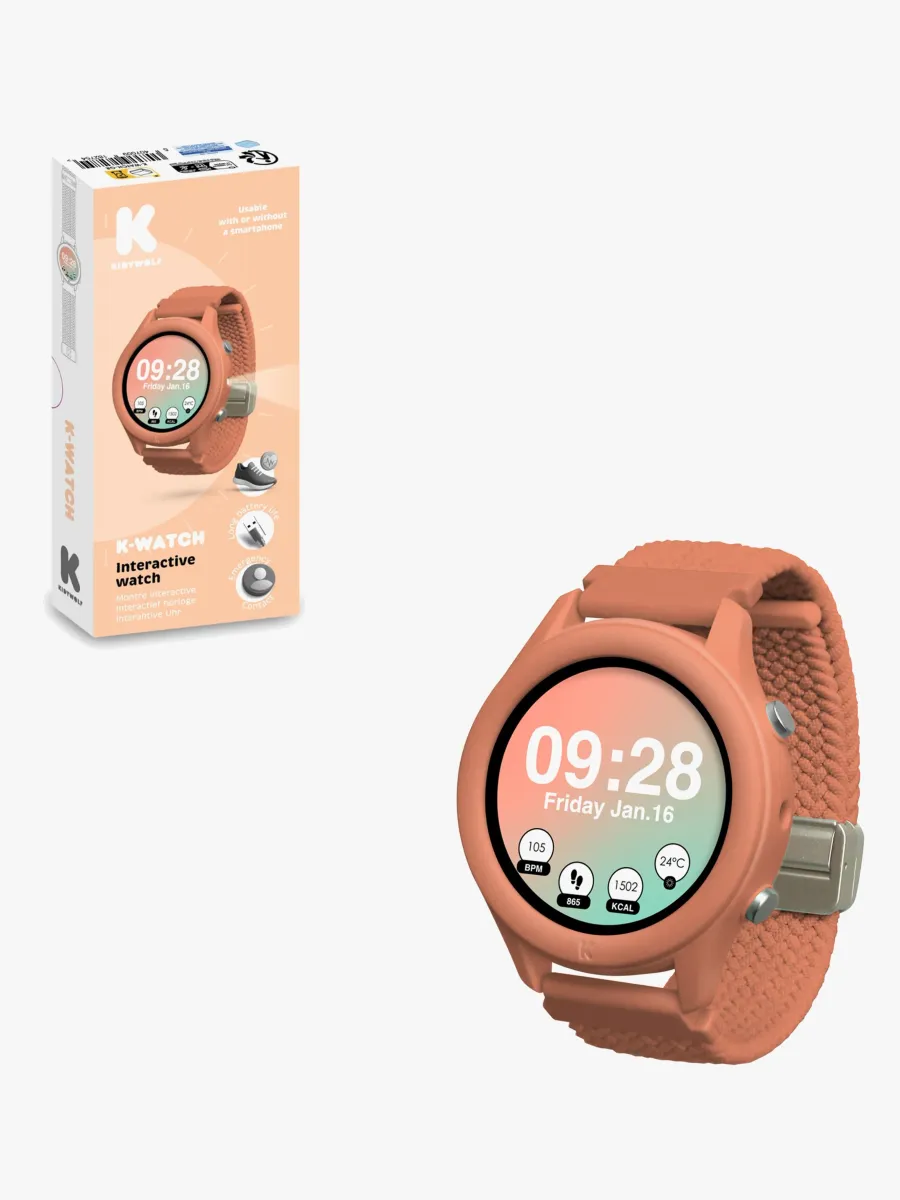 Kidywolf KIDYWATCH Smartklocka, Röd