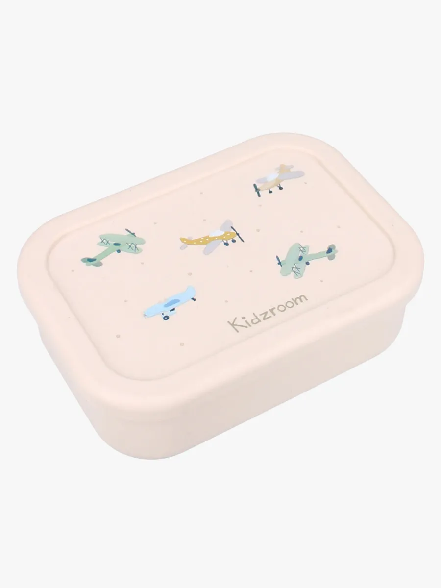 Kidzroom Silikon Matlåda Small Talk, Beige