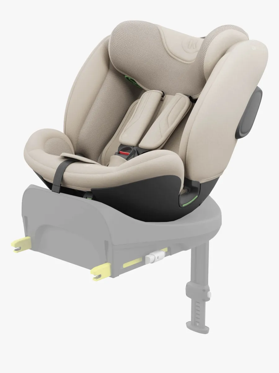 Kinderkraft I-FIX ENDURA SAFE Bilbarnstol, Beige