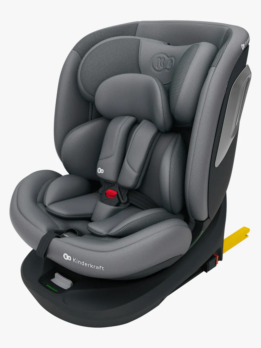 Kinderkraft I-GROW 2 Plus i-Size Bilbarnstol, Grey