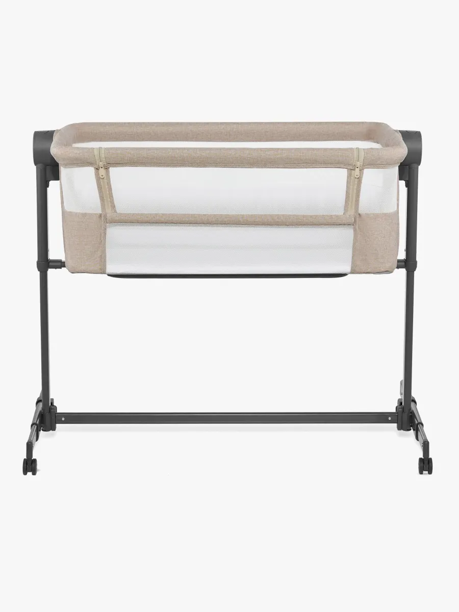 Kinderkraft Nestee Up 2 Bedside Crib, Beige