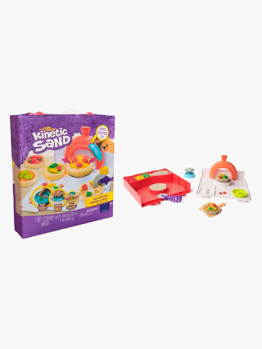 Kinetic Sand
 Modellera Squish Pizza