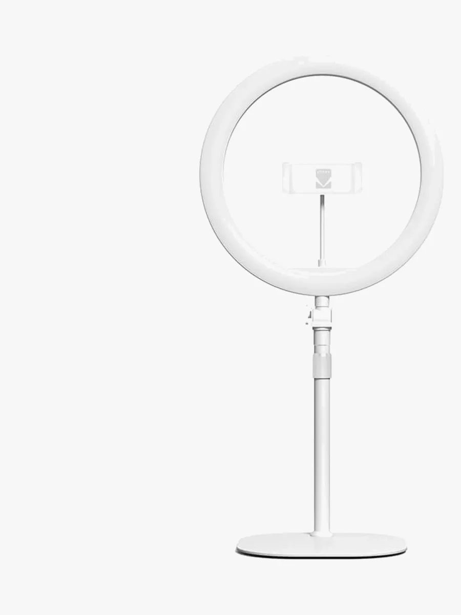 KODAK Desk Ring Light 10", Vit