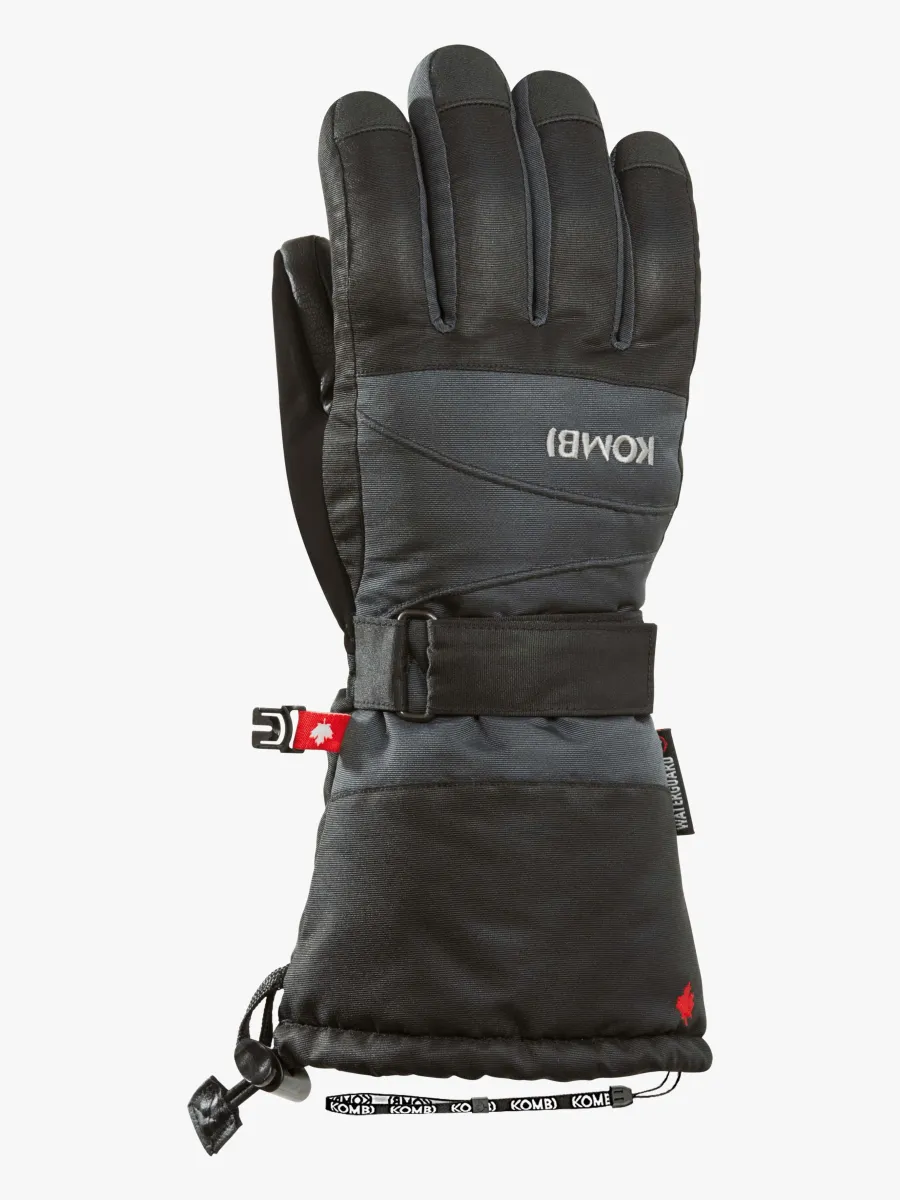 Kombi Mezzo Handske Jr, Black, XL