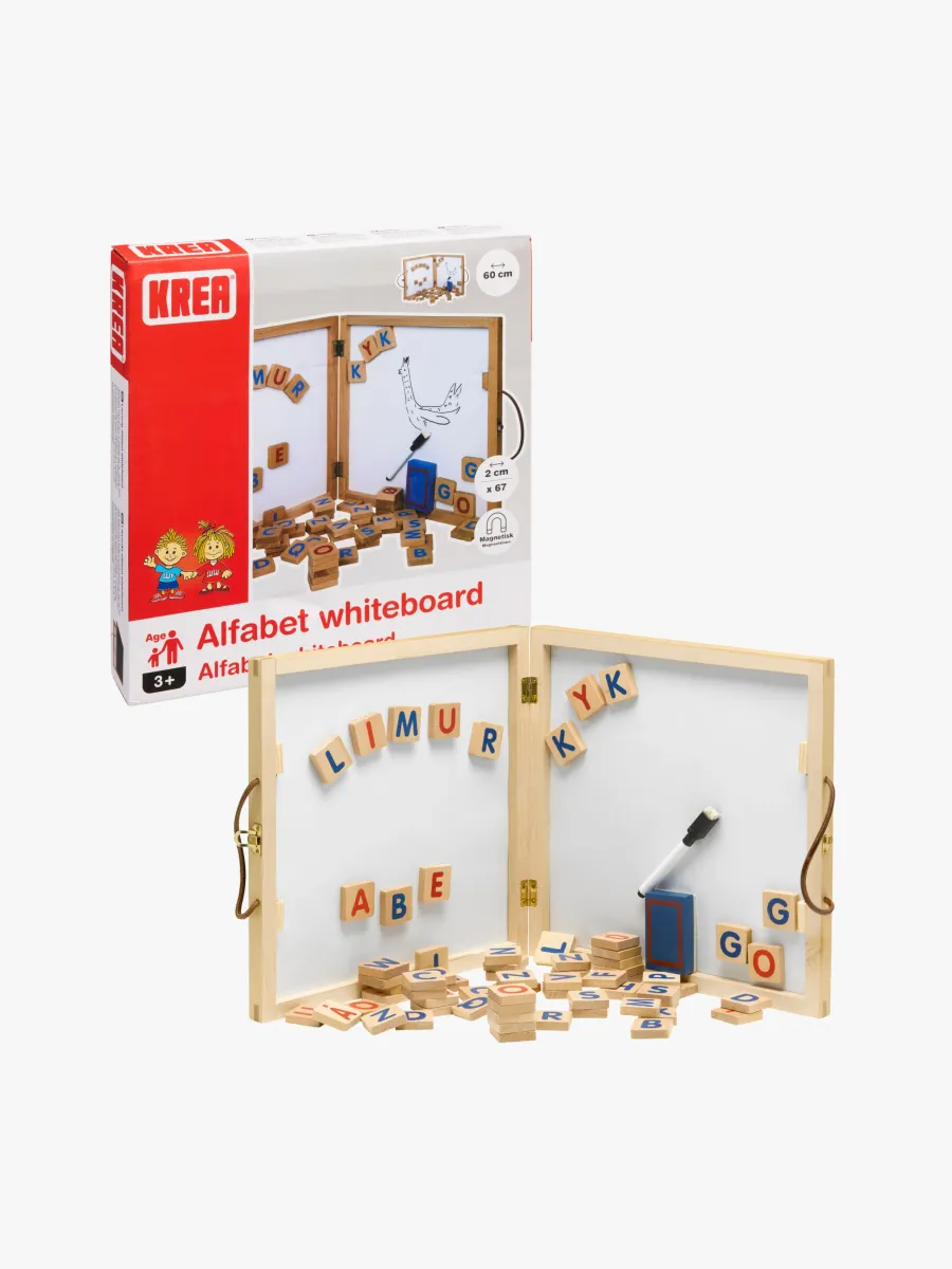 Krea Whiteboard Alfabet