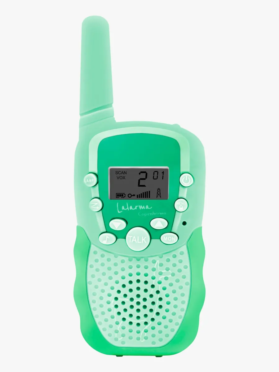 Lalarma Mix And Match Walkie-talkie med 3km Räckvidd, Mint