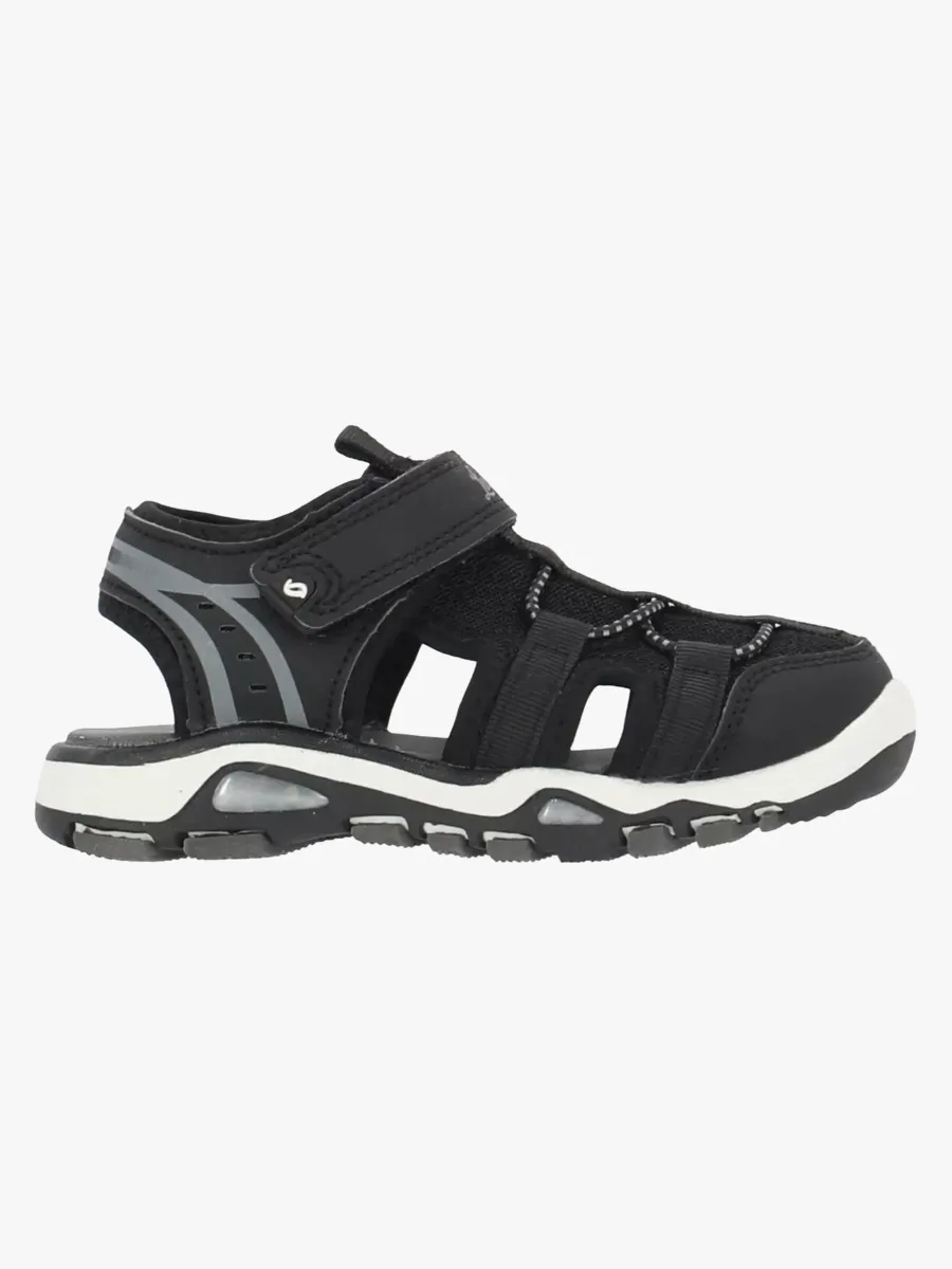 Leaf Halmby  Blinkande Sandaler, Svart, 29
