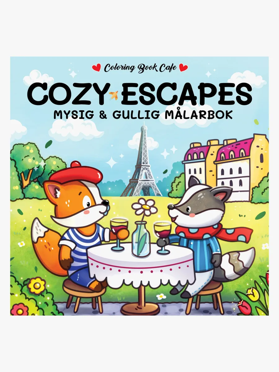 Legind A/S Cozy Escapes Målarbok