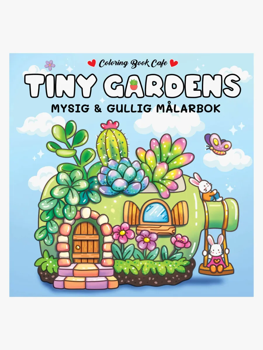Legind A/S Cozy Tiny Gardens Målarbok