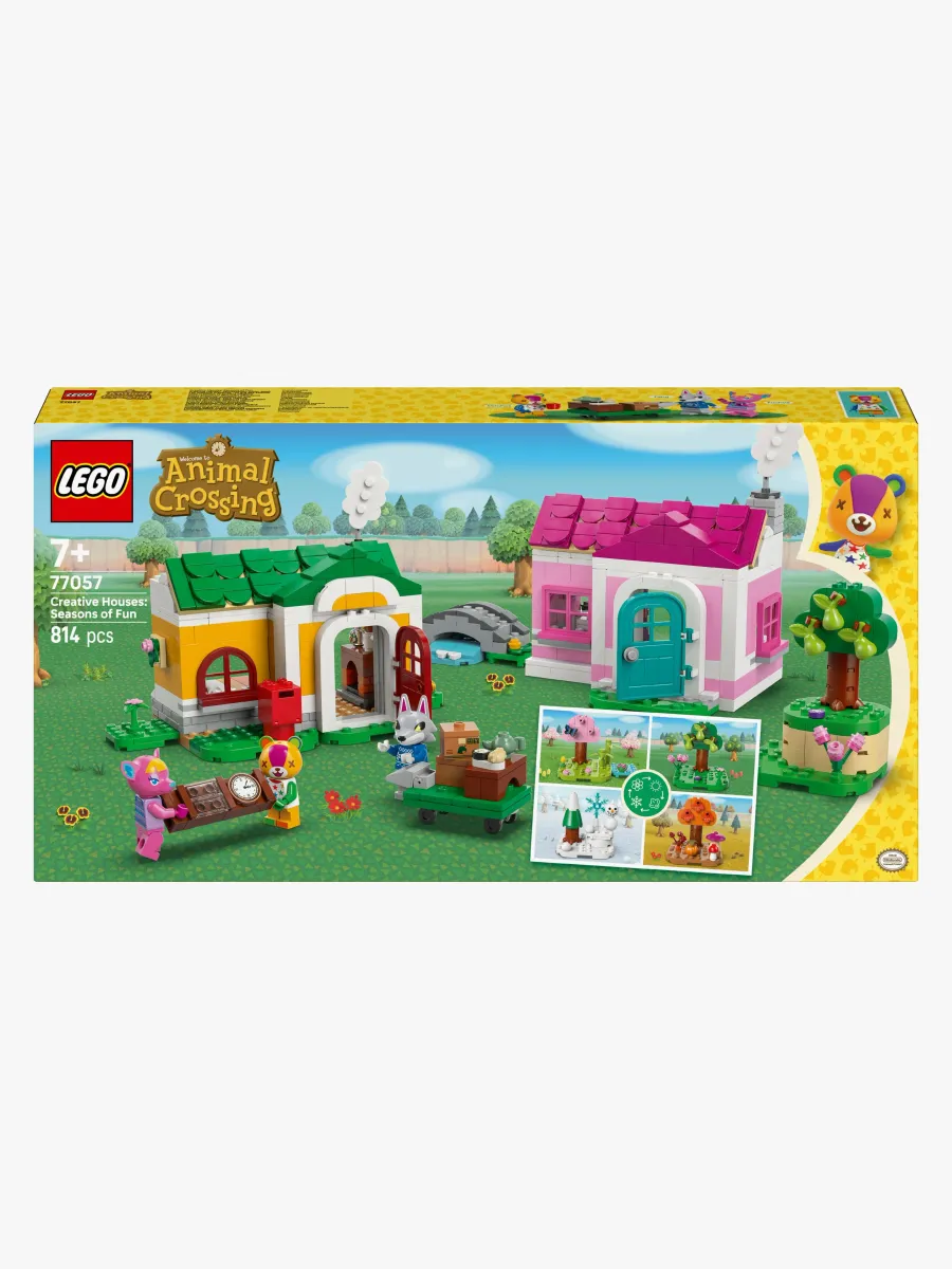 LEGO Animal Crossing 77057 Kreativa hus: roliga årstider