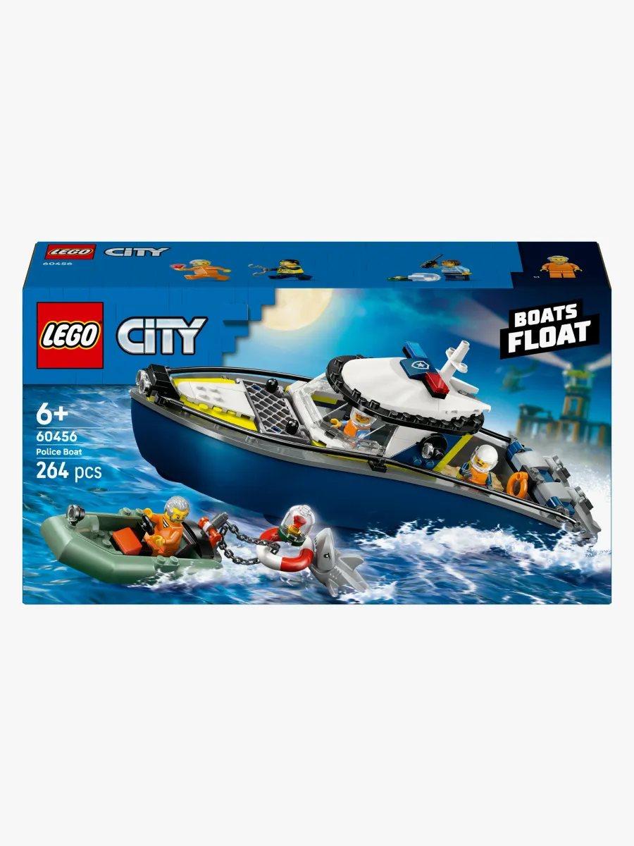 LEGO City 60456 Polisens båtjakt