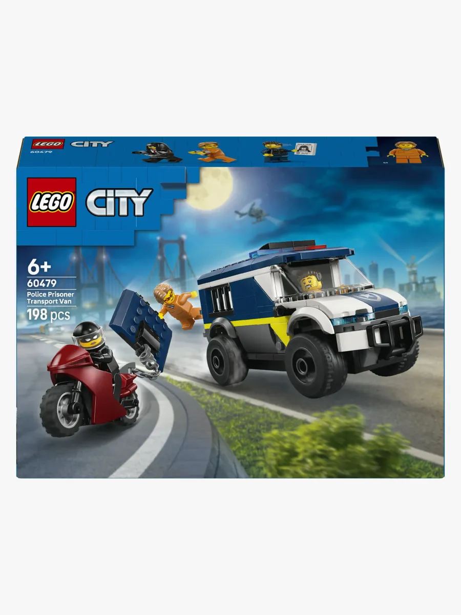 LEGO City 60479 Polisens fångtransportbil