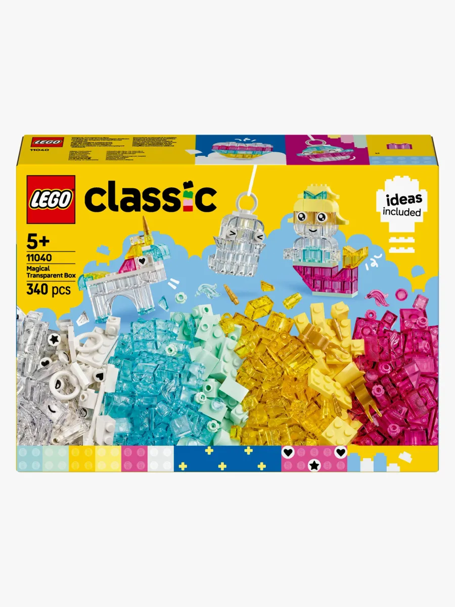 LEGO Classic 11040 Magisk genomskinlig låda