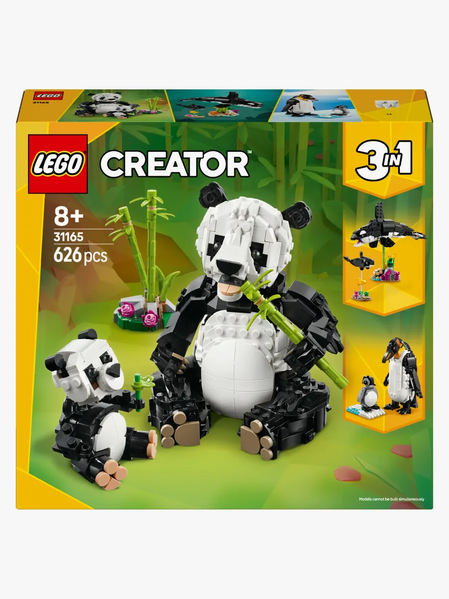 LEGO Creator 31165 Vilda djur: pandafamilj