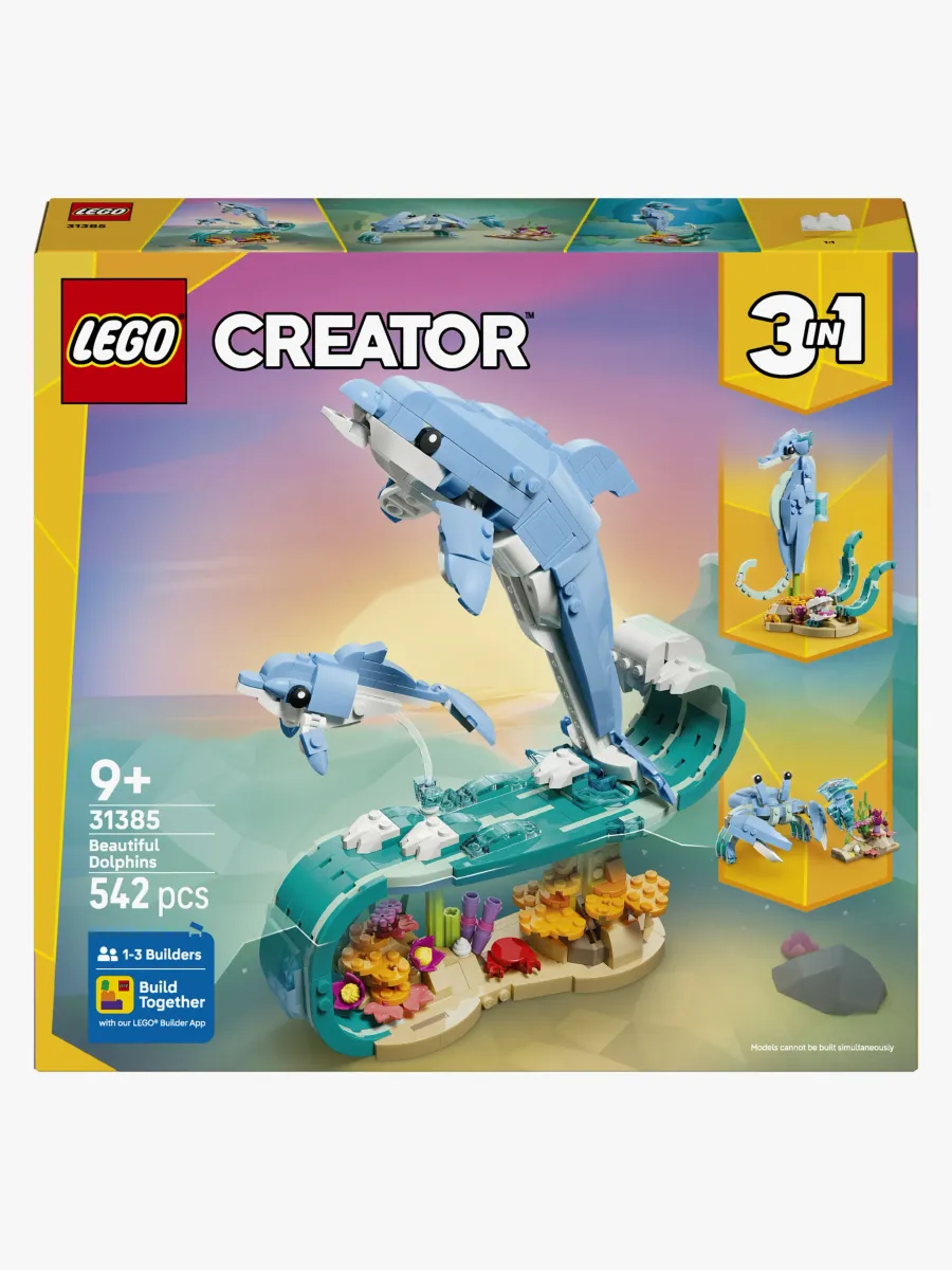 LEGO Creator 31385 Havsdjur: vackra delfiner