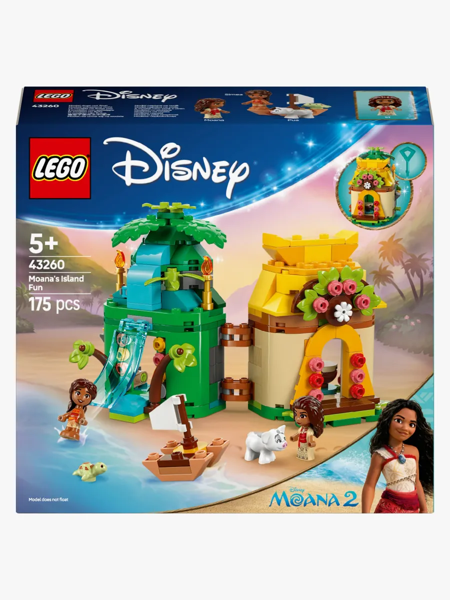 LEGO Disney Princess 43260 Vaianas skoj på ön