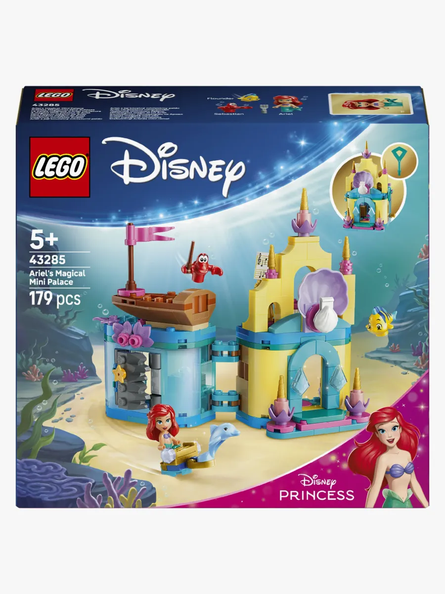 LEGO Disney Princess 43285 Ariels magiska minipalats