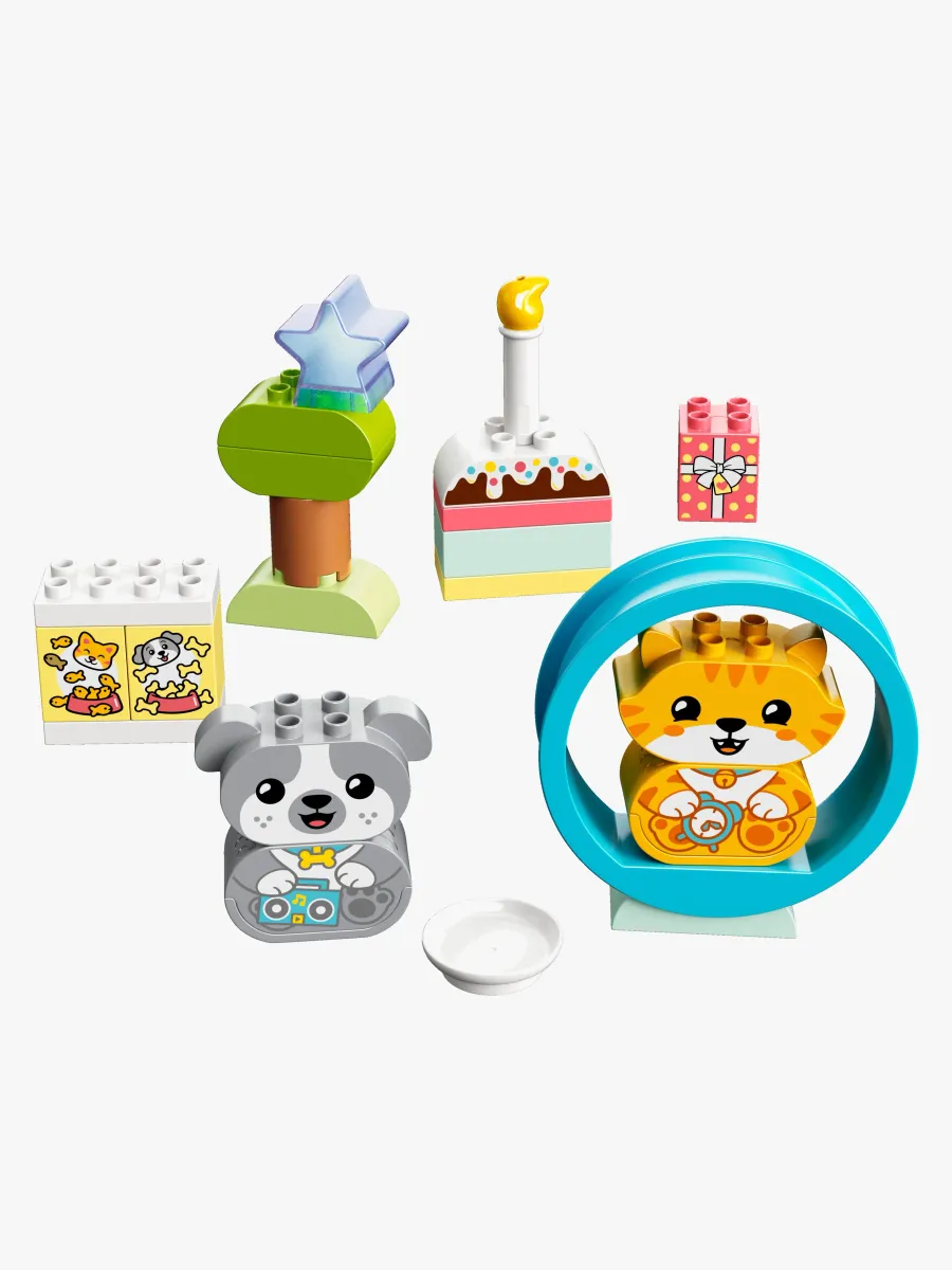 LEGO DUPLO 10977 Min Första Hundvalp &  Kattunge Med Ljud