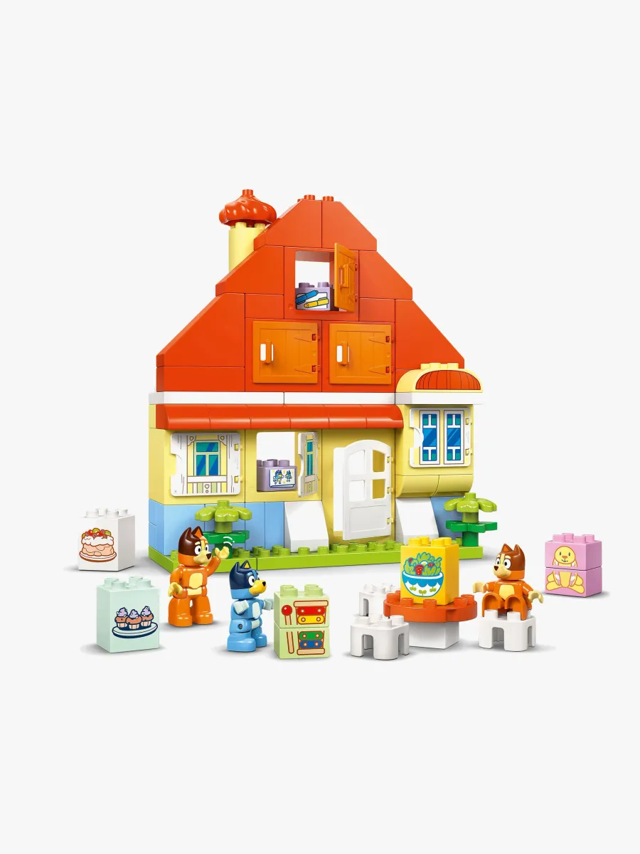 LEGO DUPLO Bluey 10459 Blueys hus med memoryspel