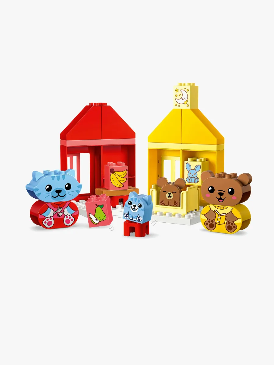 LEGO DUPLO My First 10414 Vardagsrutiner: mat och nattning