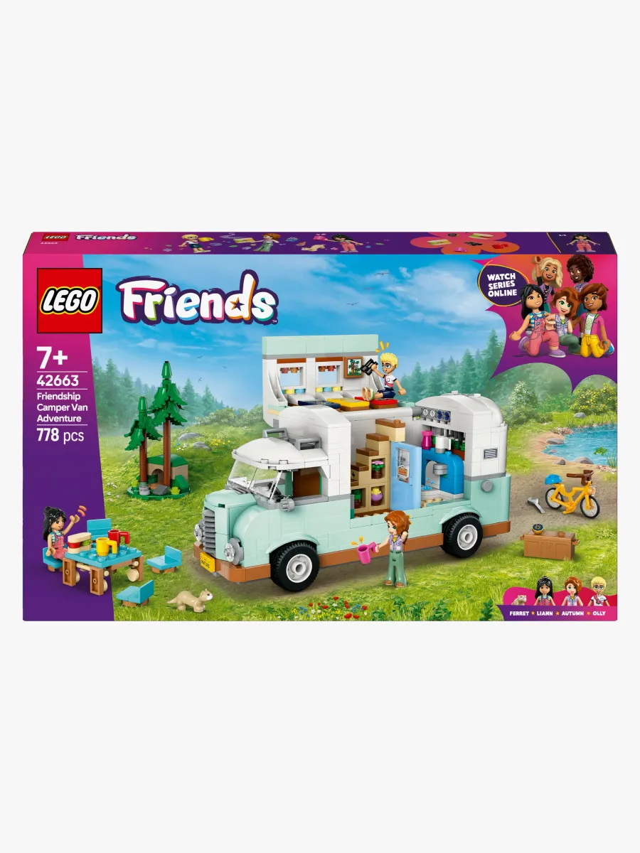 LEGO Friends 42663 Vänskapsäventyr med husbil