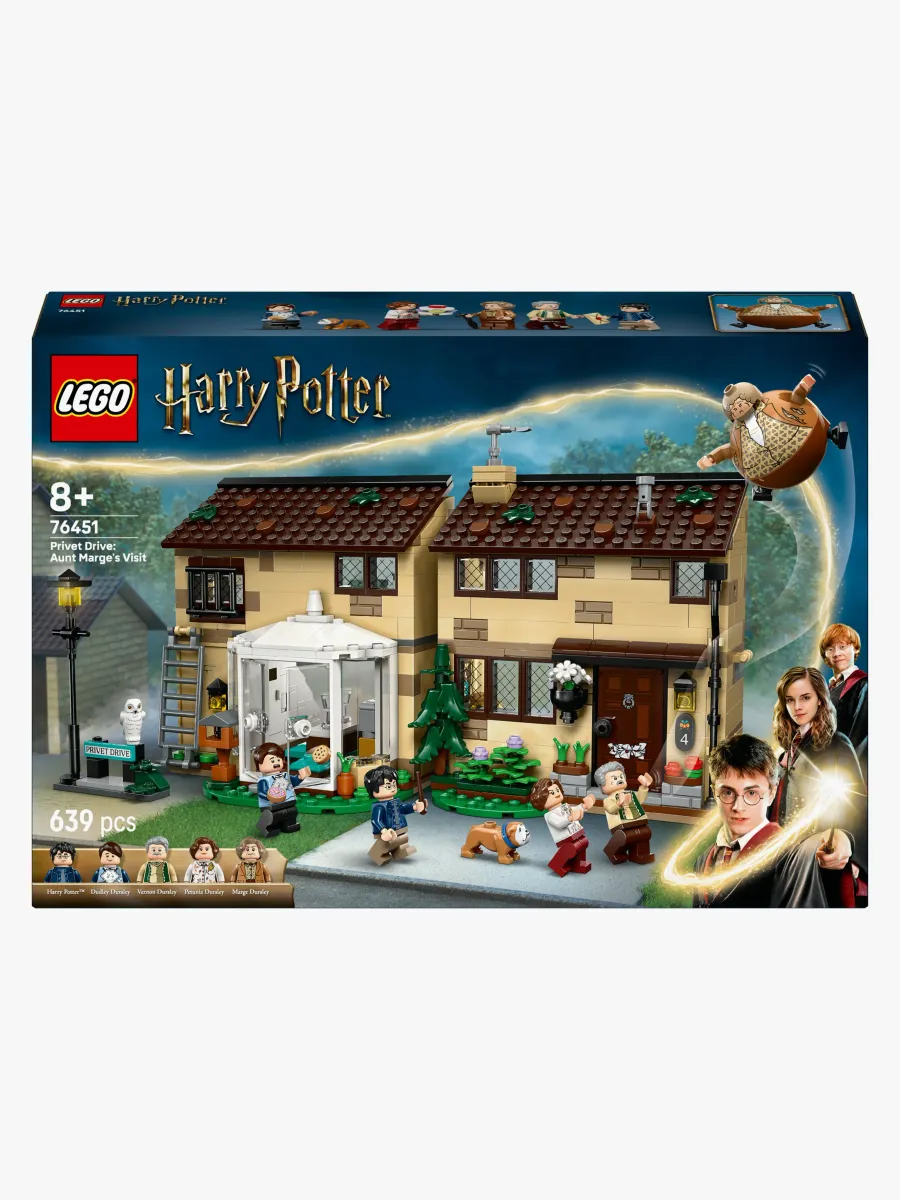 LEGO Harry Potter 76451 Privet Drive: faster Marges besök
