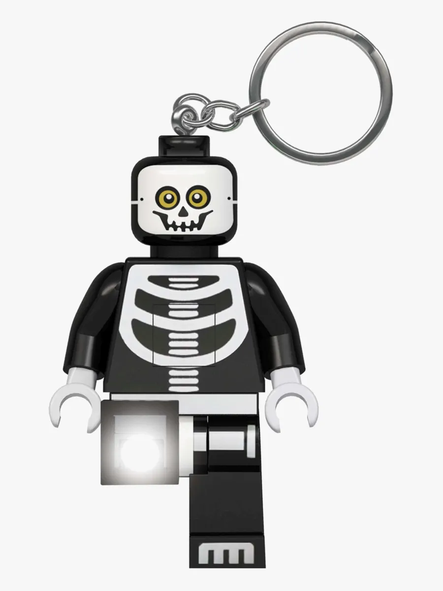 LEGO Iconic Skeleton Nyckelring med LED-lampa, Barnrum