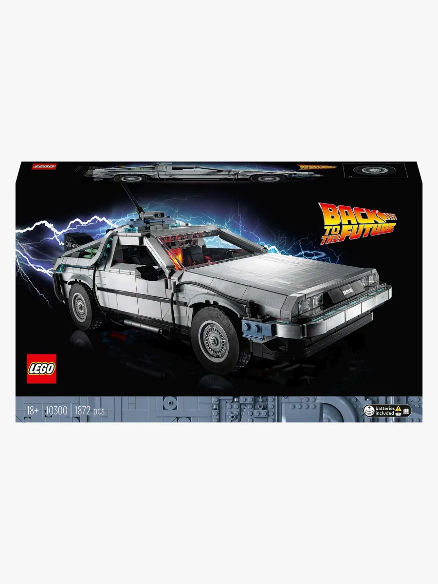 LEGO Icons 10300 Tillbaka till framtiden – Tidsmaskin
