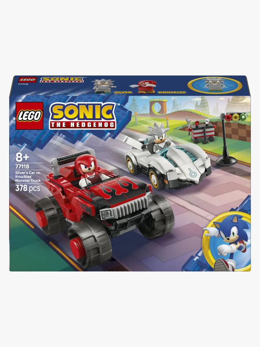 LEGO Sonic 77118 Silvers bil mot Knuckles monstertruck