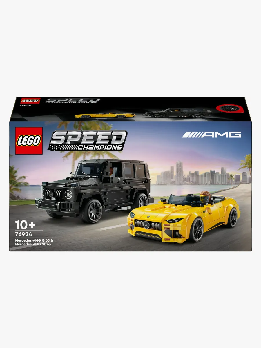 LEGO Speed Champions 76924 Mercedes-AMG G 63 &  Mercedes-AMG SL 63