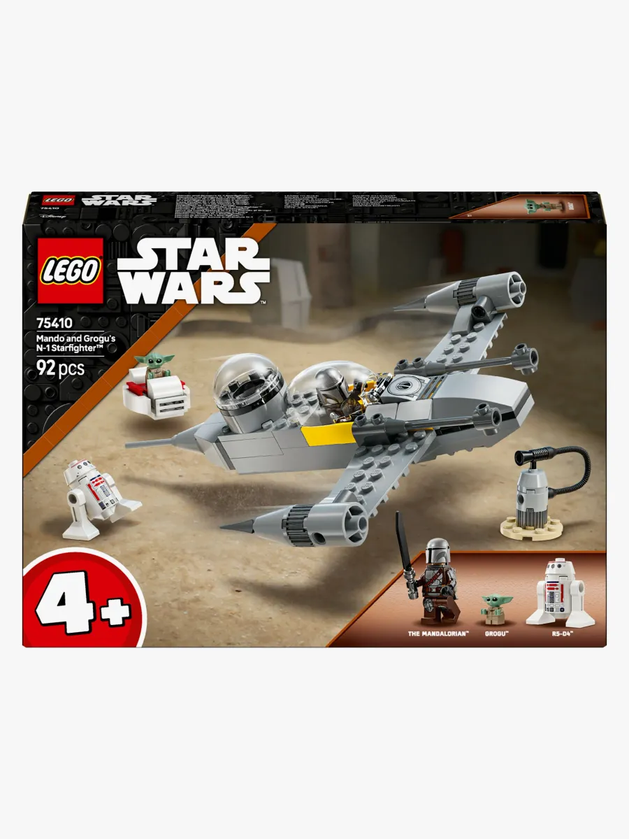 LEGO Star Wars 75410 Mando and Grogu's N-1 Starfighter