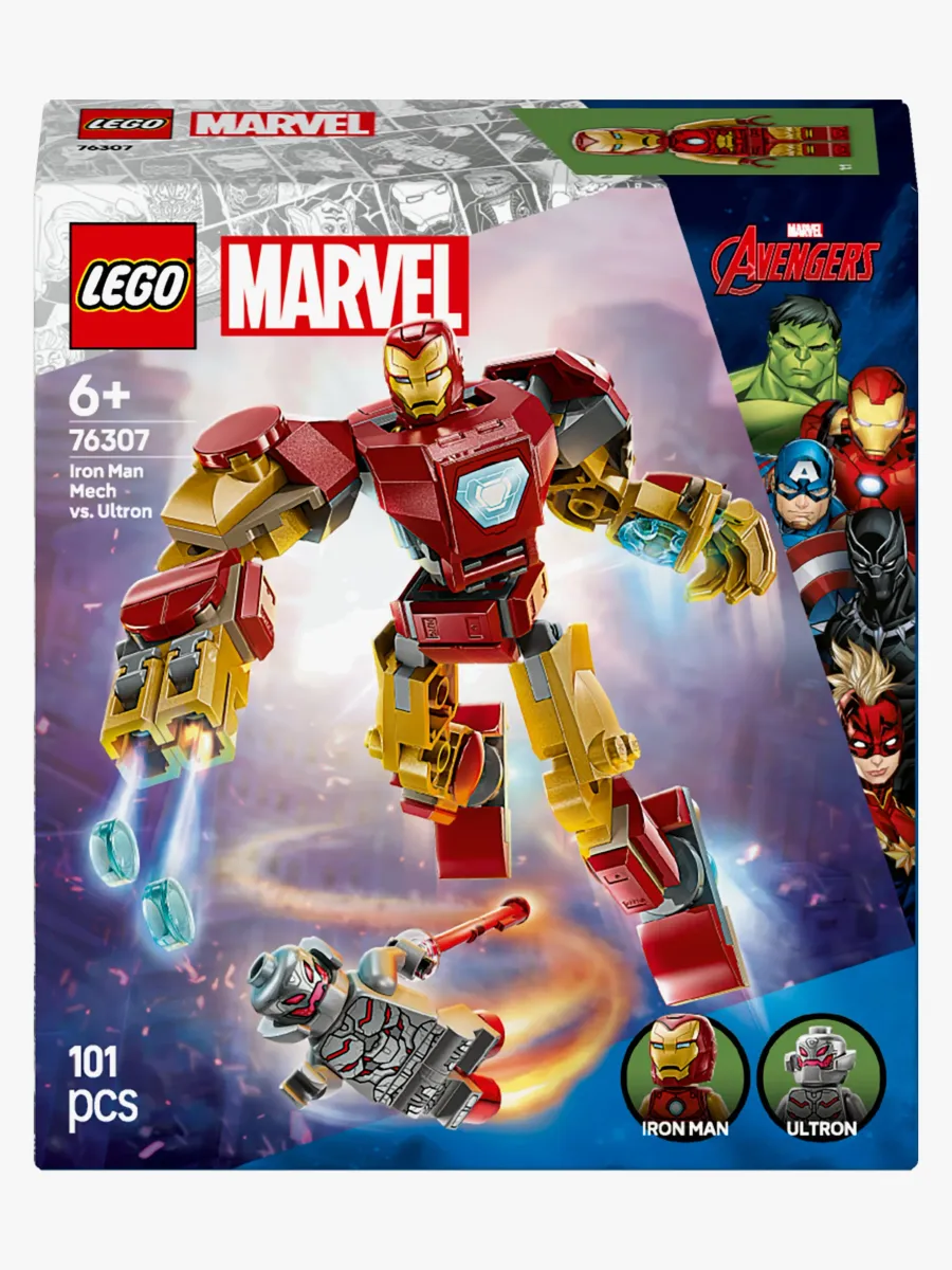 LEGO Super Heroes 76307 Iron Mans robot mot Ultron