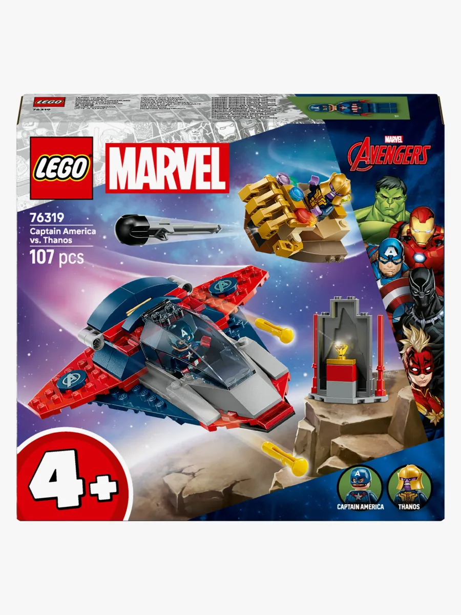 LEGO Super Heroes 76319 Captain America mot Thanos