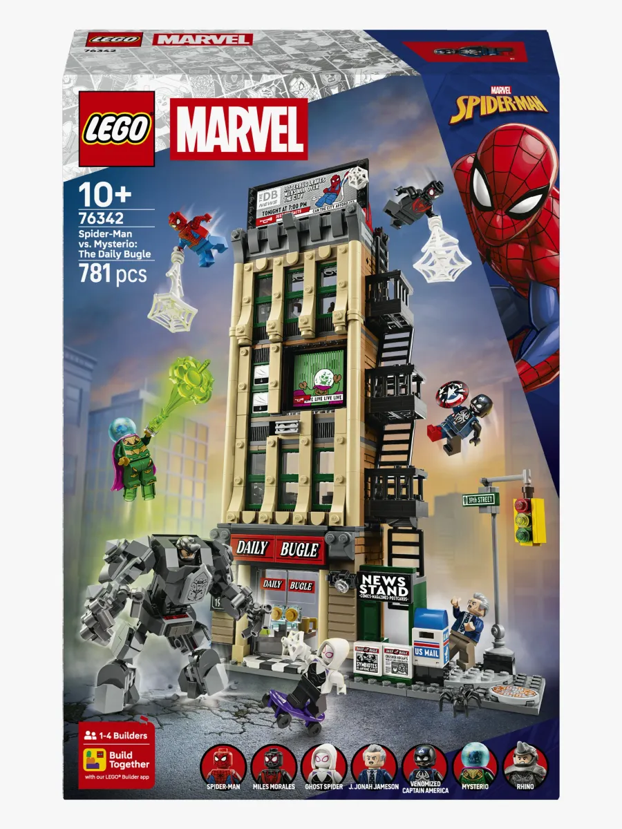 LEGO Super Heroes 76342 Spiderman mot Mysterio Daily Bugle