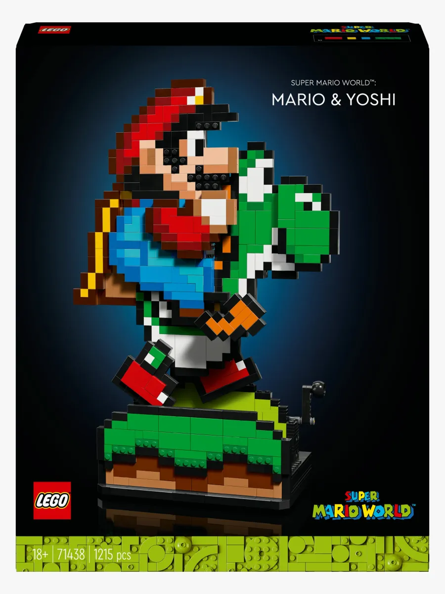 LEGO Super Mario 71438 Super Mario World Mario &  Yoshi
