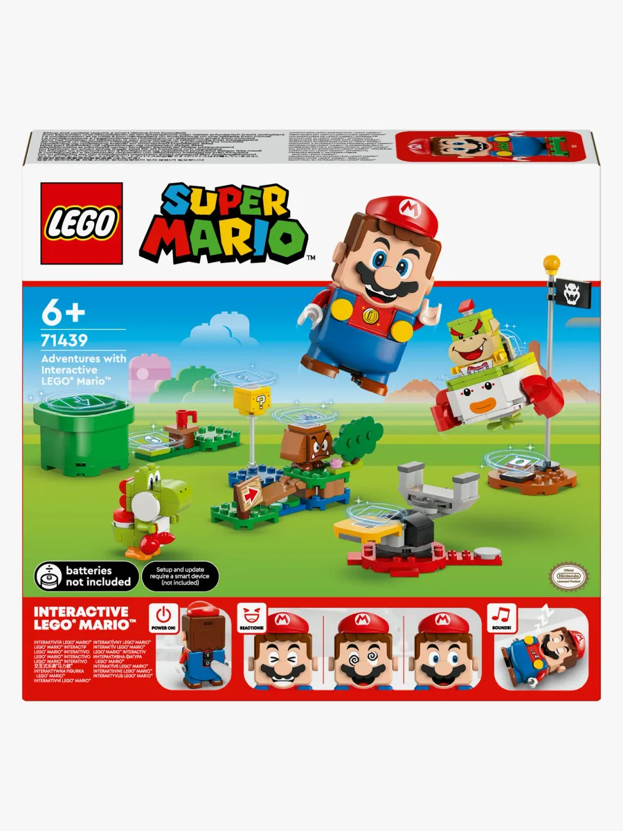 LEGO Super Mario 71439 Äventyr med interaktiva LEGO Mario
