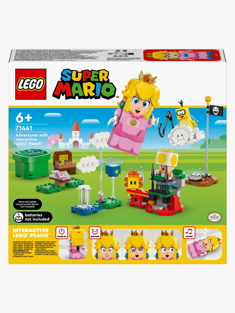 LEGO Super Mario 71441 Äventyr med interaktiva LEGO Peach