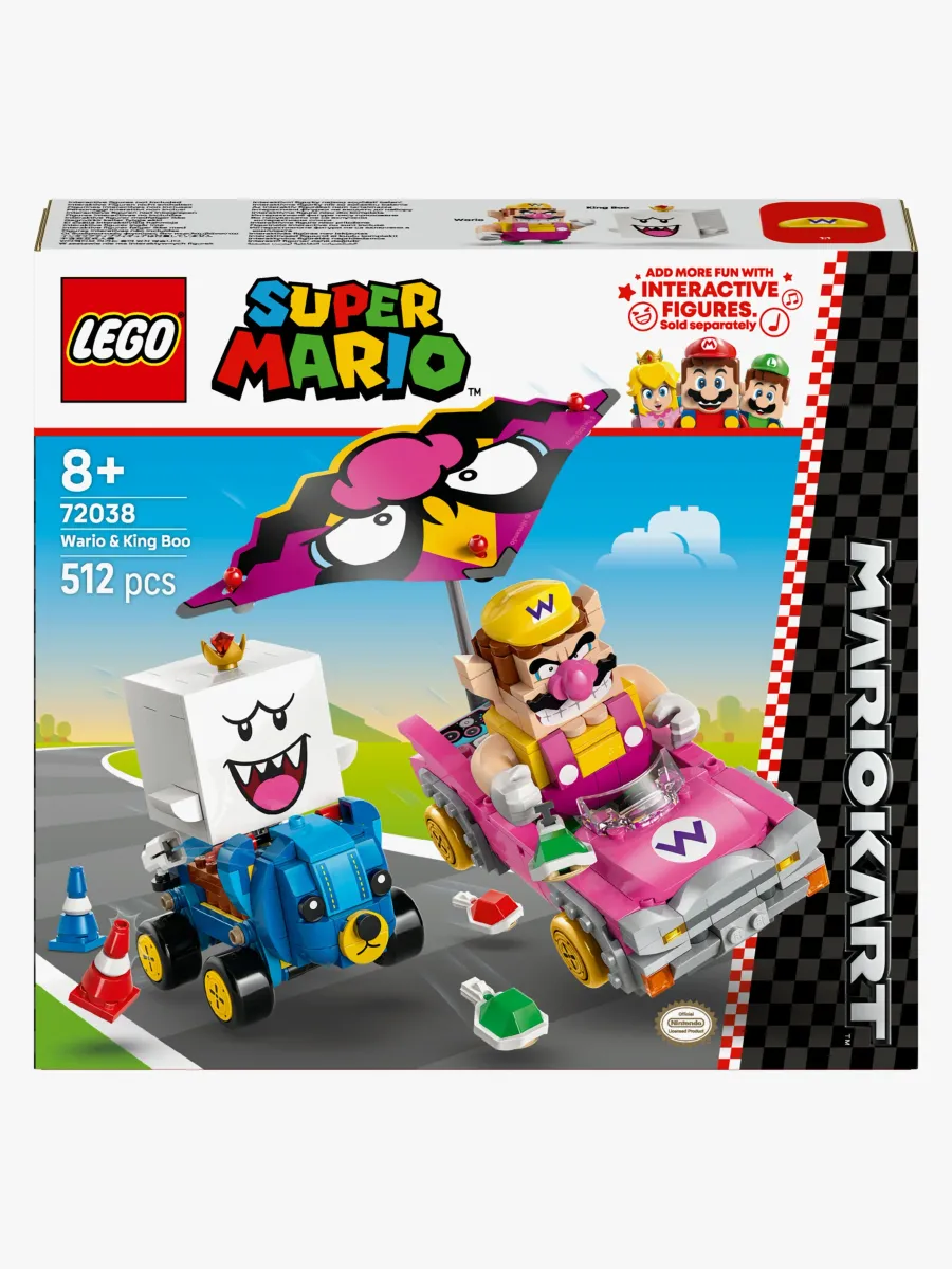 LEGO Super Mario 72038 Mario Kart – Wario &  King Boo