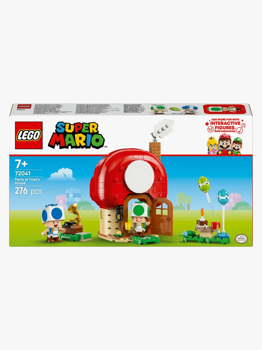 LEGO Super Mario 72041 Kalas i Toads hus